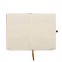  CROSS HARDCOVER A5 NOTEBOOK + PEN + LEATHER CARD HOLDER  - MOCHA 
