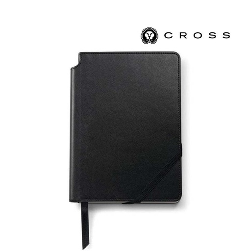 Cross Coventry Black Lacquer Ballpoint Pen with Classic Black Journal Gift Set