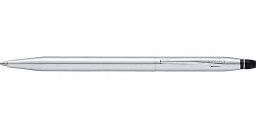 Cross Click™ Chrome with Chrome Appointments Ballpoint Pen (Blue Ink) 