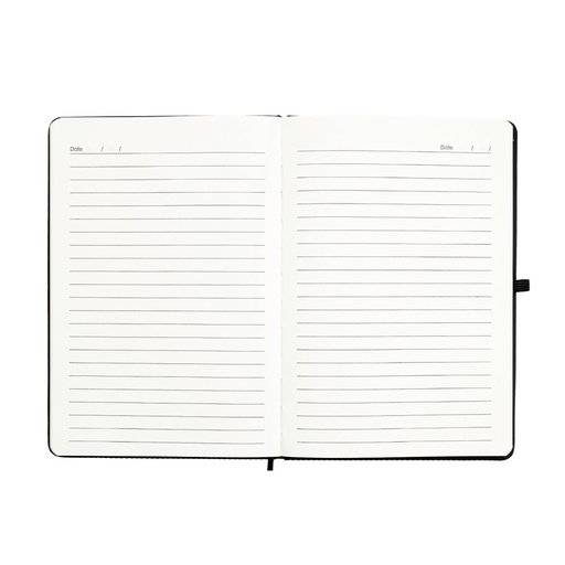 RIPPLE - Giftology A5 Hard Cover Notebook - Black 