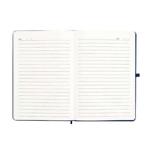 RIPPLE - Giftology A5 Hard Cover Notebook - Navy Blue