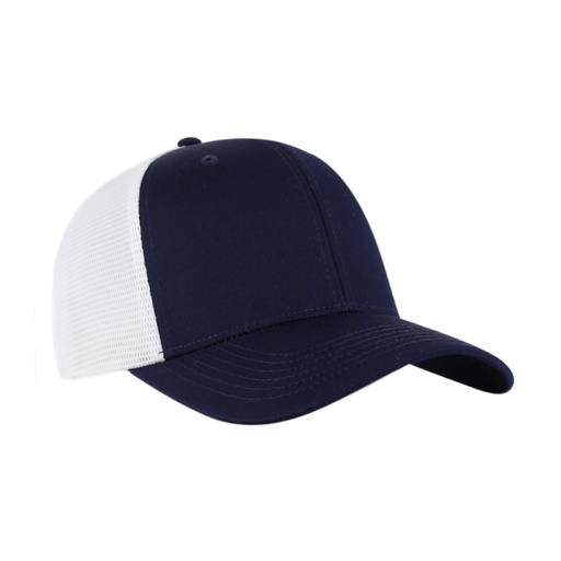 SWIFT - Santhome 6 Panel Trucker Cap - Navy / White