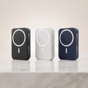 Maglite 10K - 10000 mAh Magnetic Wireless Power Bank - Navy Blue 