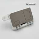 FAROS - @memorii 5 in 1 Wireless Fast Charging Station with Display Clock - White