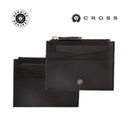 CROSS Pebble Leather Ladies' 6CC Zip Card Holder - Black
